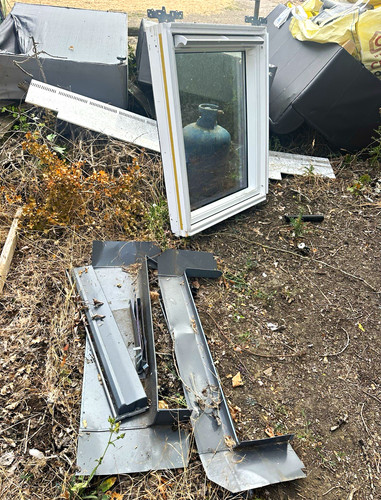 Grey metal velux - grey,