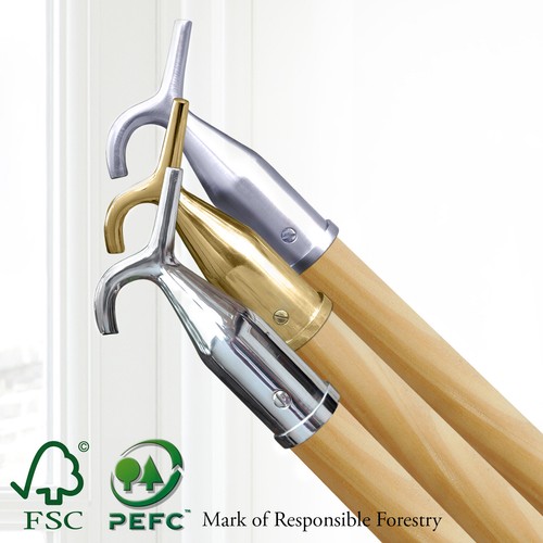 Pole hook opener for - hook, sash